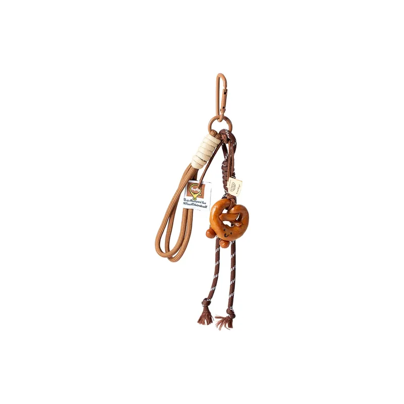 Vigno Polyester Charm Medium Size Unisex Brown-18