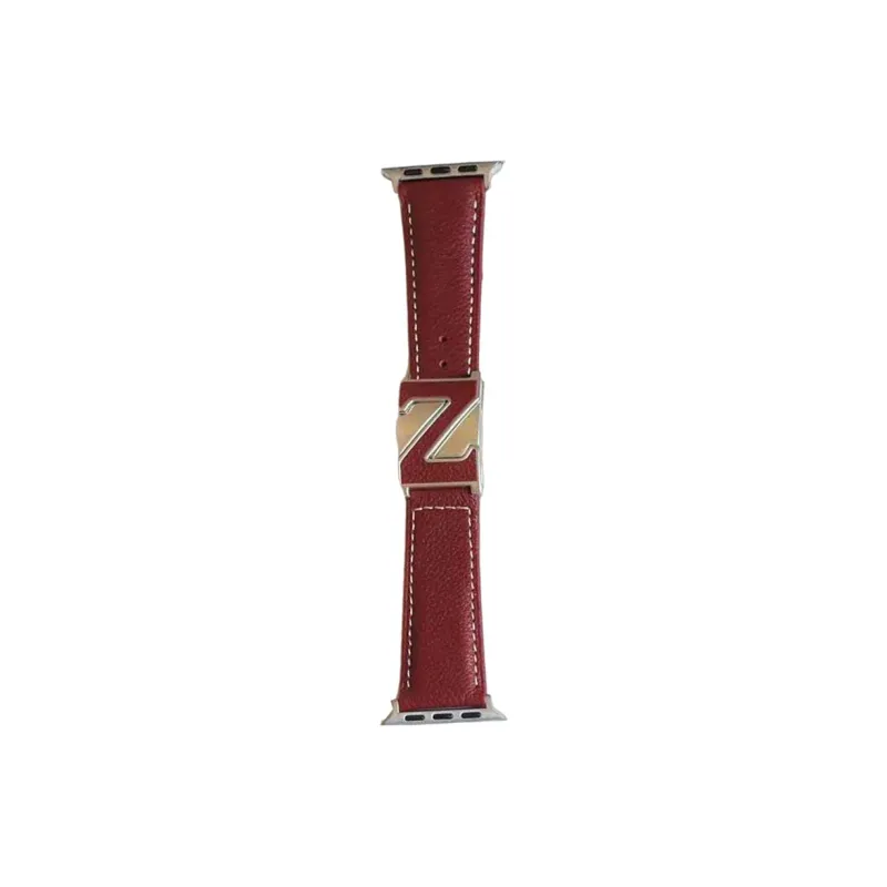 NCFCK Watch Band Apple Compatibility Cowhide Leather Material-6