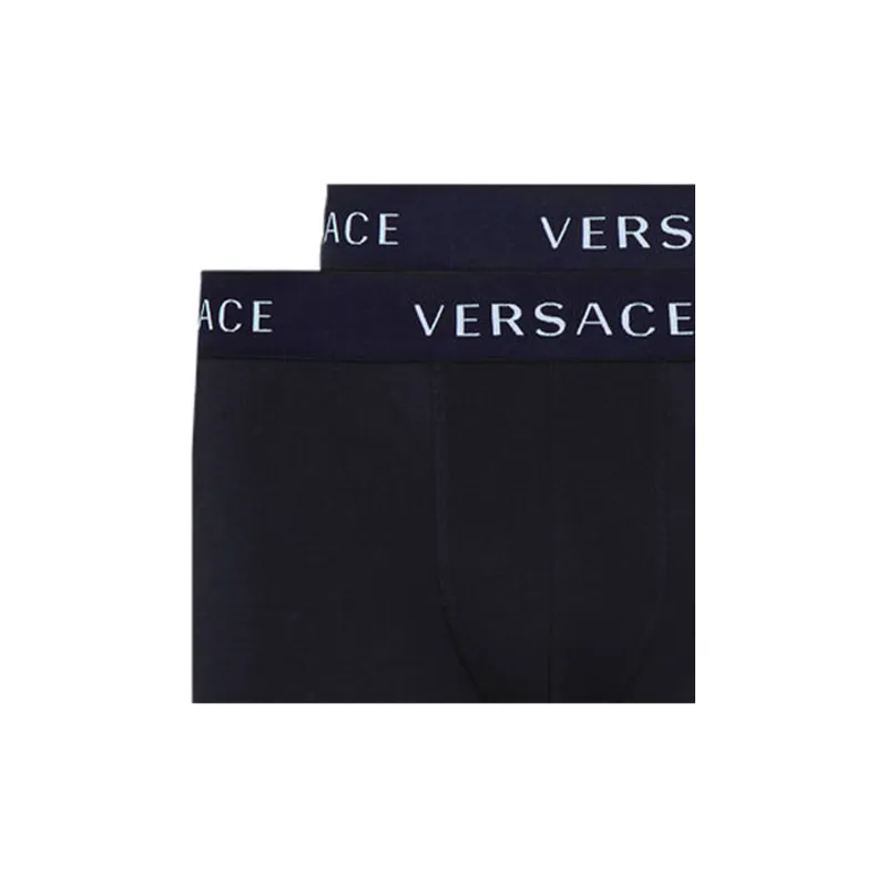FANSIZHE VERSACE Underpants Men's 2 Pack Black-4