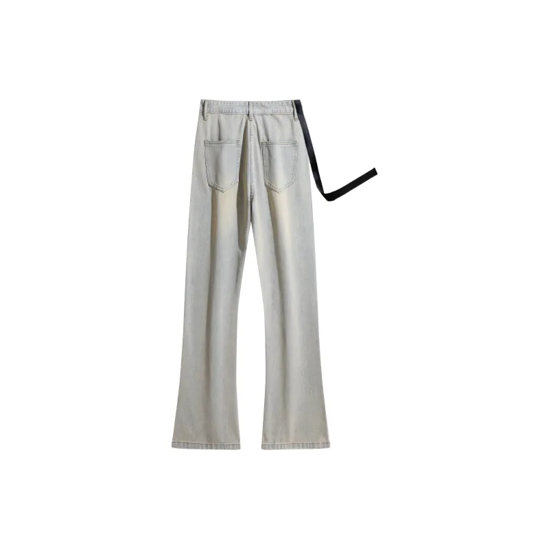 AMBER LIGHT Jeans Unisex Black Ribbon-11