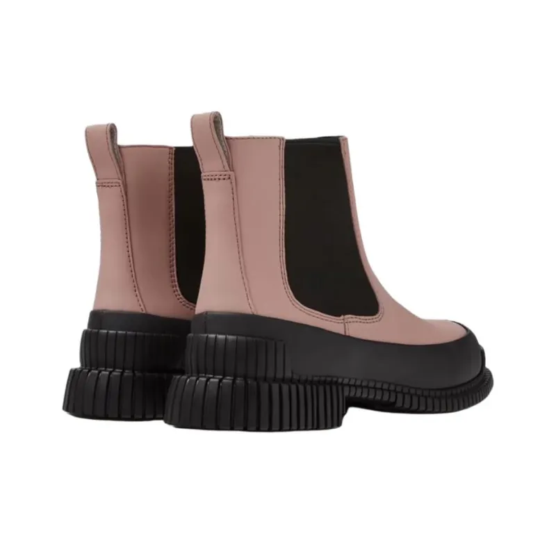 CAMPER Pi Short Chelsea Boots Women's Pink-1