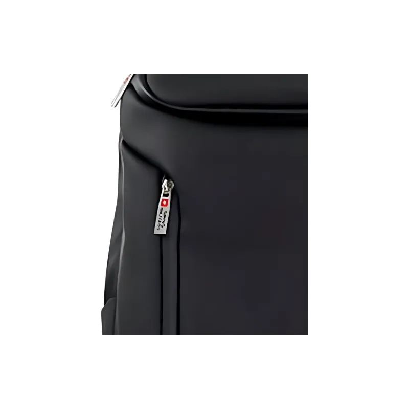 SWISS MILITARY PVC Polyvinyl Chloride Backpack Regular Men's Black-4