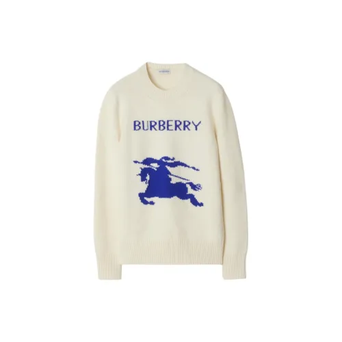 Burberry Equestrian Knight Crewneck Knitted Jumper