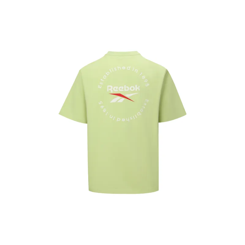 Reebok T Shirt Unisex Lime Green-1
