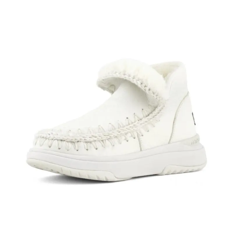 MOU Eskimo Jogger Short Snow Boots Women's White-2