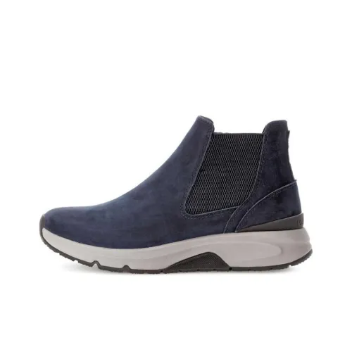 Gabor Rollingsoft Ankle Boots 4.5cm Women's Blue