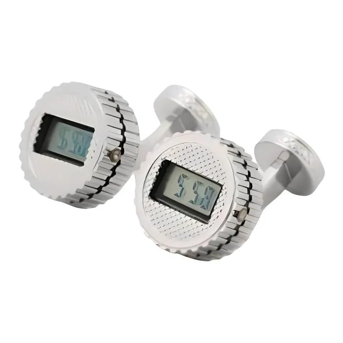 TATEOSSIAN Steel Cufflinks Men's Silver-0