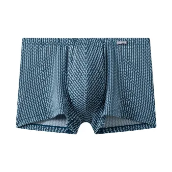 Shuya Underpants Men's 1 Pack Blue Green