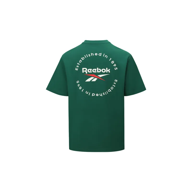 Reebok T Shirt Unisex Dark Green-1
