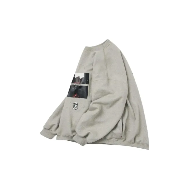 GOOPiMADE Sweatshirt Unisex Gray-8