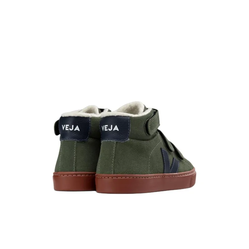 VEJA Esplar High-Top Kids' Skateboarding Shoes Green Kids'-3