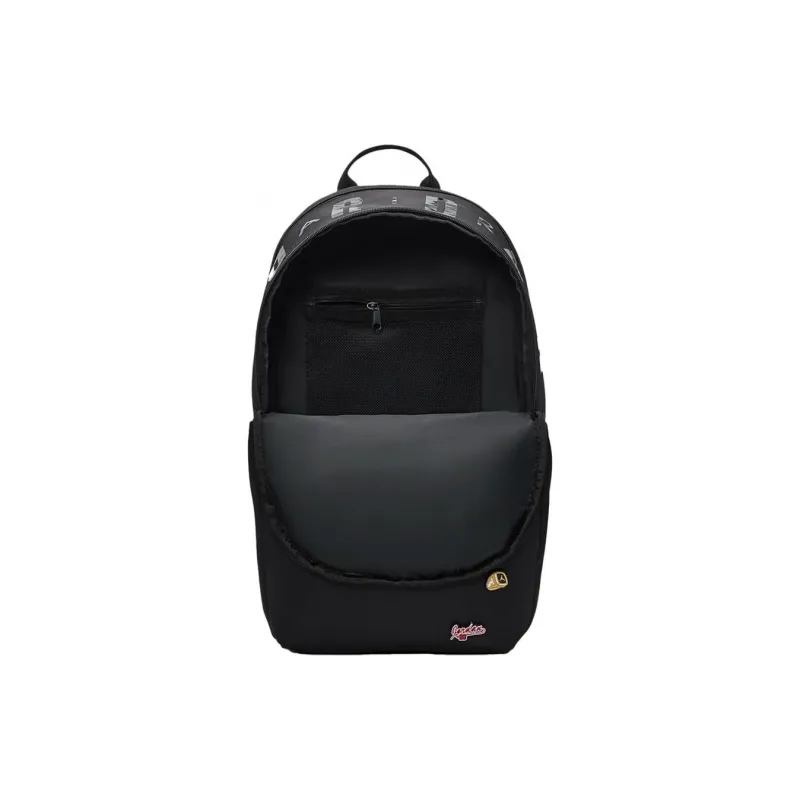 Jordan Polyester Backpack Regular Unisex Black-3