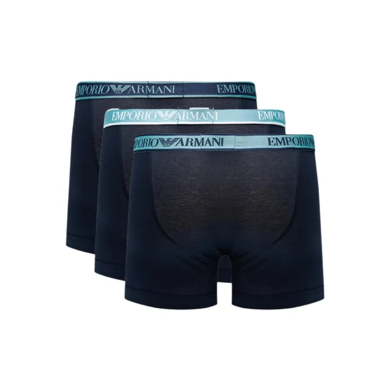 EMPORIO ARMANI Underpants Men's 3 Pack Dark Blue-1
