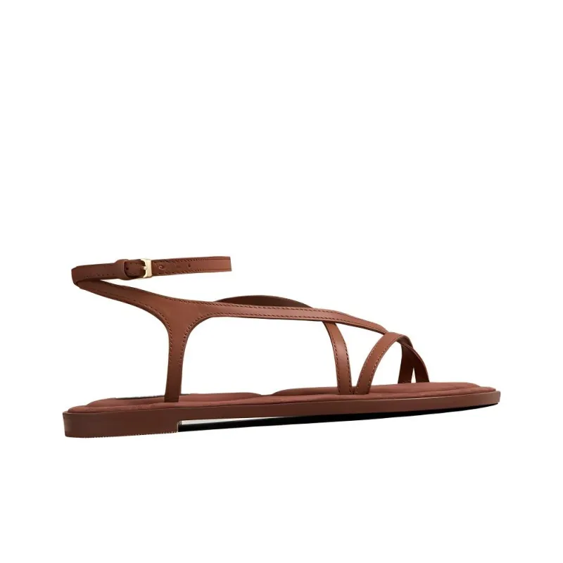 A.EMERY Edna Strap Sandals Women's Red Brown-1