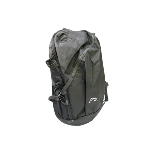 Large Flap Quilted Lambskin Leather Shoulder skull bag Black Nylon Backpack Unisex Black