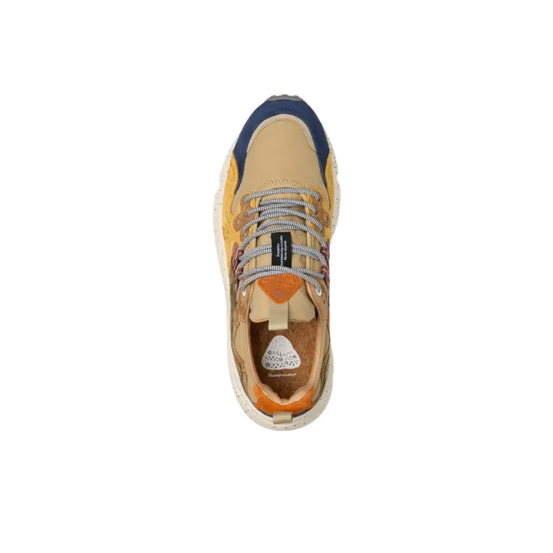 FLOWER MOUNTAIN Yamano 3 Low-Top Casual Shoes Men's Cream-1