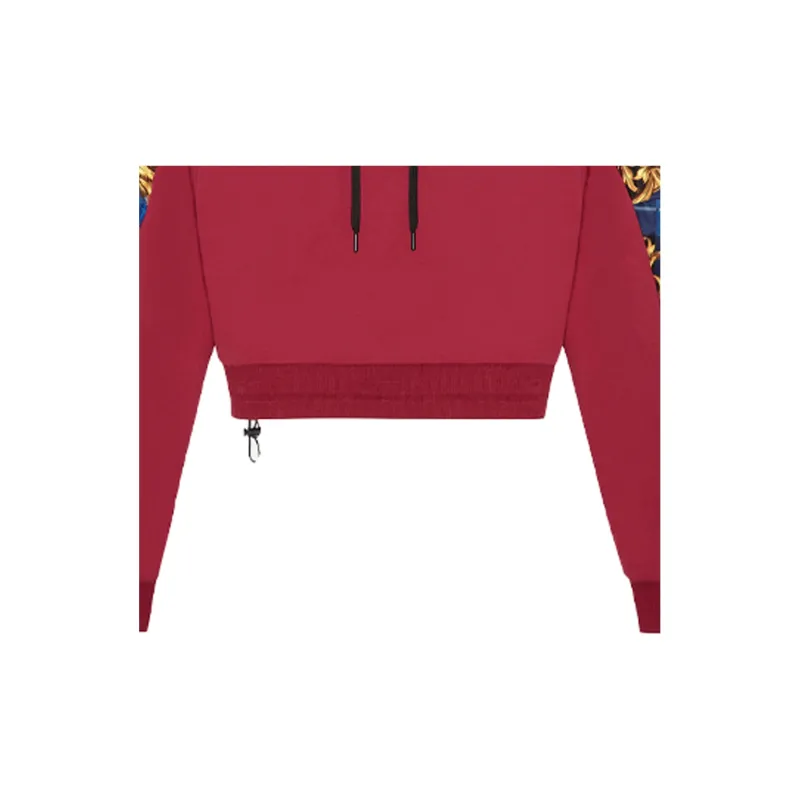 VERSACE Sweatshirts Women's Burgundy-4