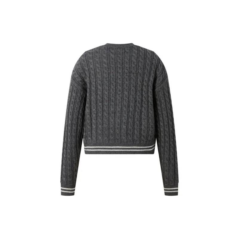 E.land Knitwear Women's Coal Gray-1