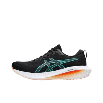 Asics Gel Excite 10 Abrasion Resistant Low Top Running Shoes Men's Black
