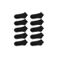 10 Pack (Black 10)