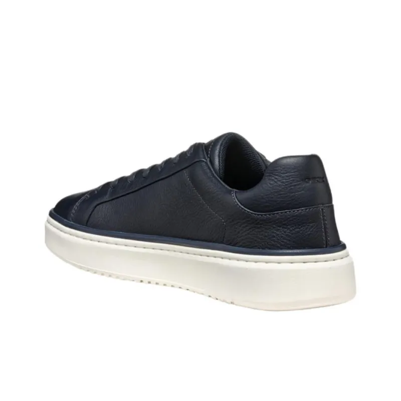 GEOX Zackerty Wear-Resistant Low-Top Skateboard Shoes Men's Marine Blue-4