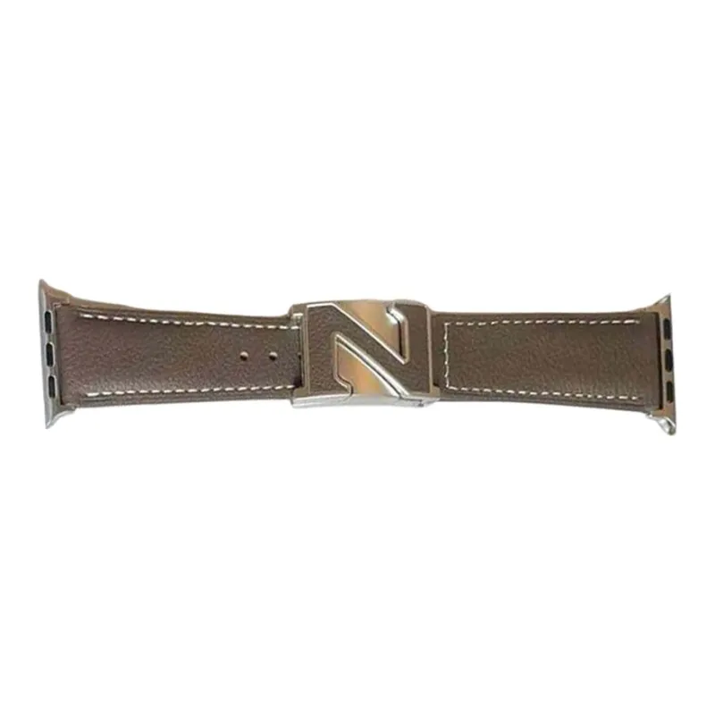NCFCK Watch Band Apple Compatibility Cowhide Leather Material-14