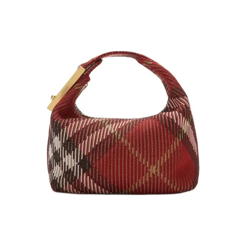 Burberry Polyamide Handbag Mini Women's Rusty Red
