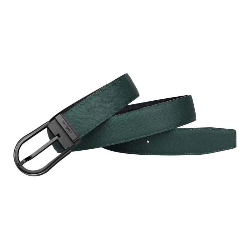 CATELLES Dual Sided Soft Top Grain Cow Leather Leather Belts Men's 3.5cm-27