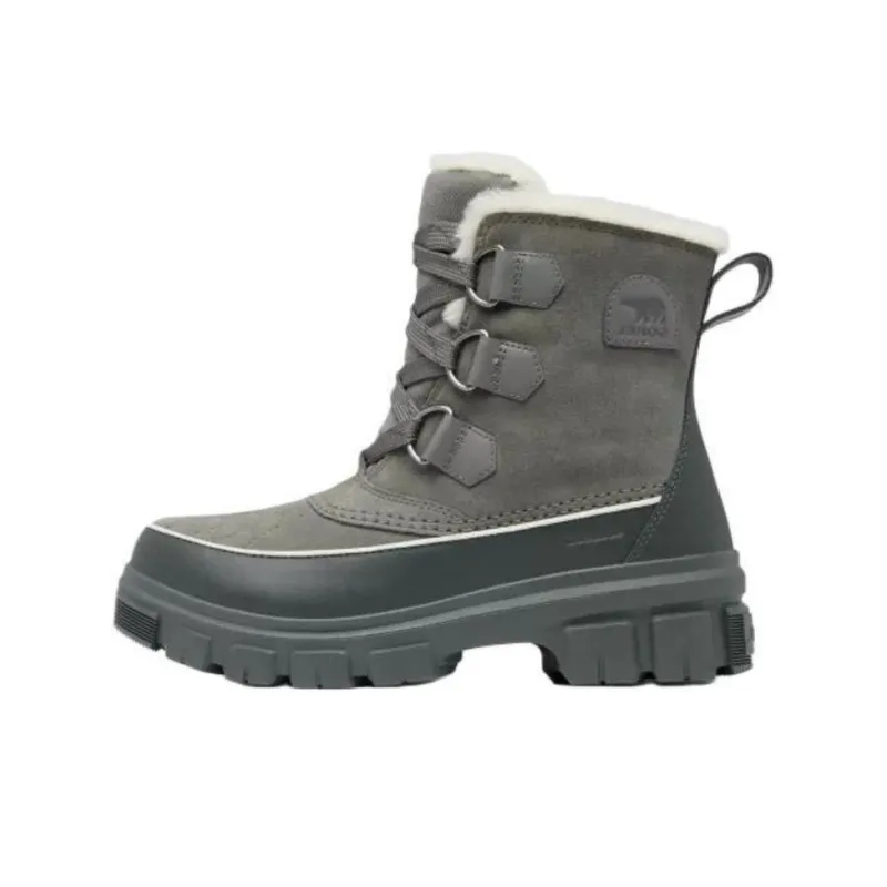 SOREL TORINO™ V Short Snow Boots Women's Black Gray Color-0