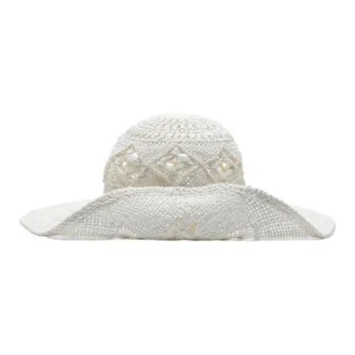 RUSLAN BAGINSKIY Straw Hats & Caps Women's White