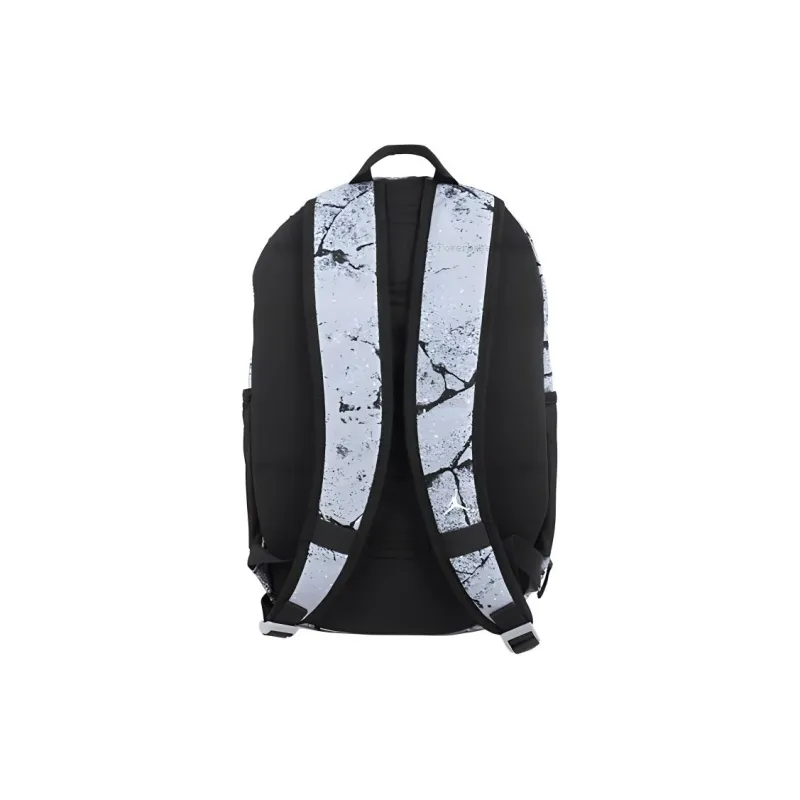 Nike Top Grain Cow Leather Backpack Regular Unisex Gray & Black-2