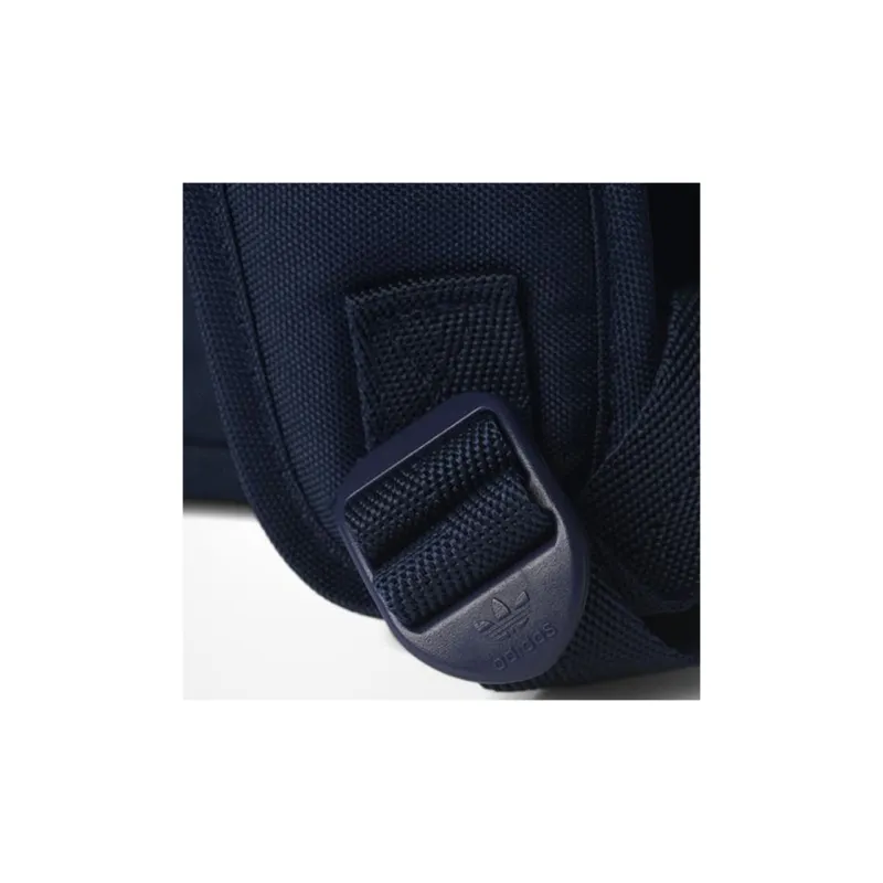 Adidas Originals Polyester Backpack Regular Unisex Navy Blue-4
