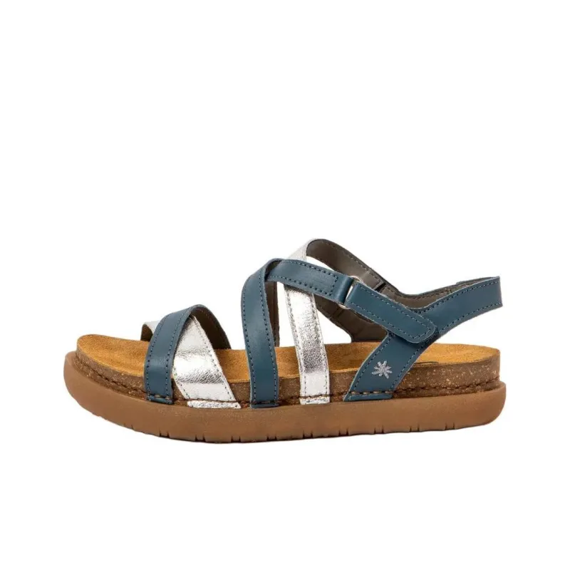 Art RHODES Strap Sandals Women's Blue-0
