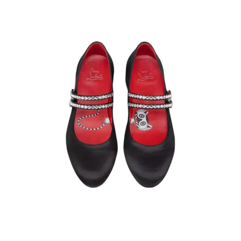 CL Jane Fille Strass Low Top Kids Lifestyle Shoes Black Kids'-3