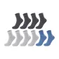 5 Pack (Dark Gray+Dark Gray+Blue+Light Gray+Light Gray)
