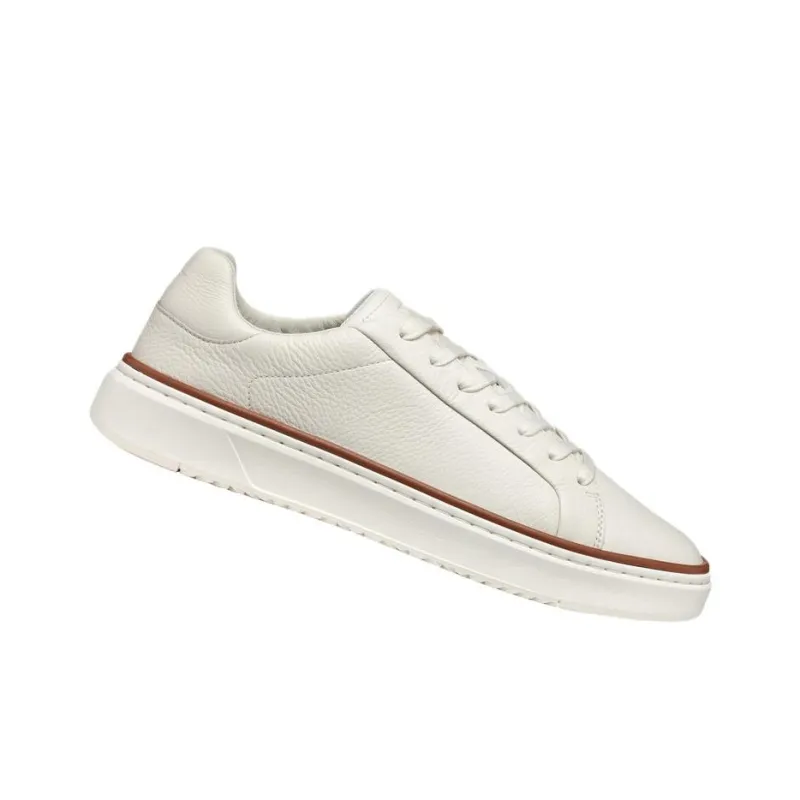 GEOX Zackerty Wear-Resistant Low-Top Skateboard Shoes Men's White-3