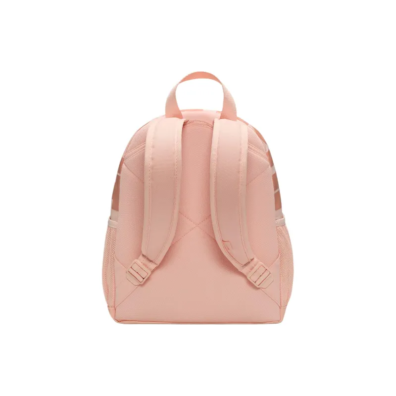 Nike Brasilia Fabric Backpack Regular Unisex Coral Red & Apricot Yellow & Pink & Mountain White-1