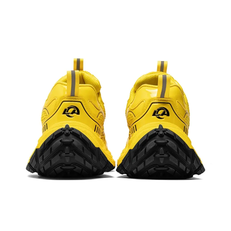 NFL Ultra S Los Angeles Rams Low Top Chunky Sneakers Unisex Yellow-4