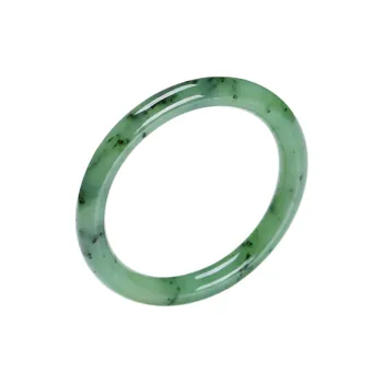 Artisan Lock Heart Jade Hetian Jade Bangles Jasper Unisex
