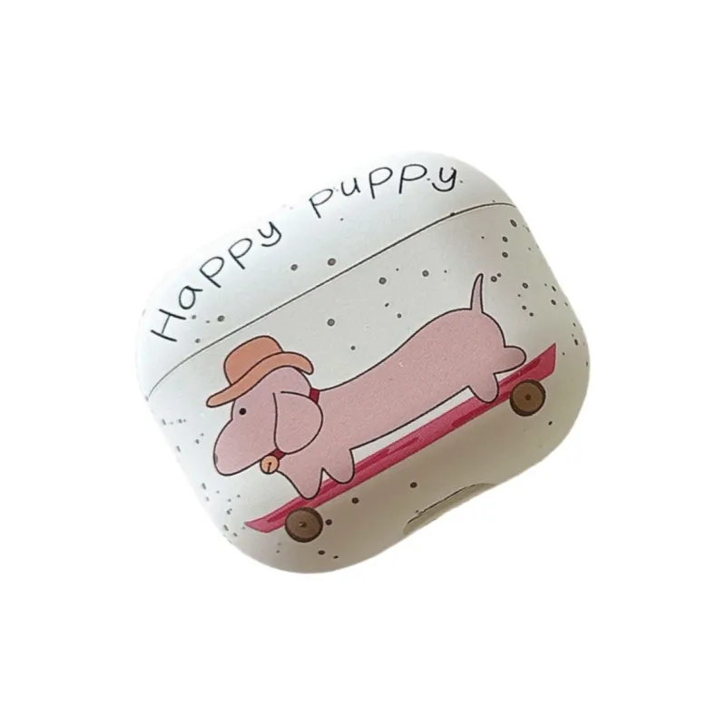 BYZ Compatible With AirPods 1st/2nd Gen/AirPods Pro 2/3rd Gen/4th Gen TPU Sausage Dog Headphone Case-1