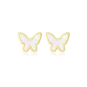 SENDME Eco Friendly Copper Stud Earrings Women's