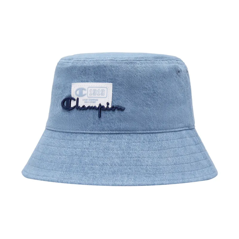 Champion Cotton Bucket Hats Unisex Black/Denim Blue/Light Bone-4
