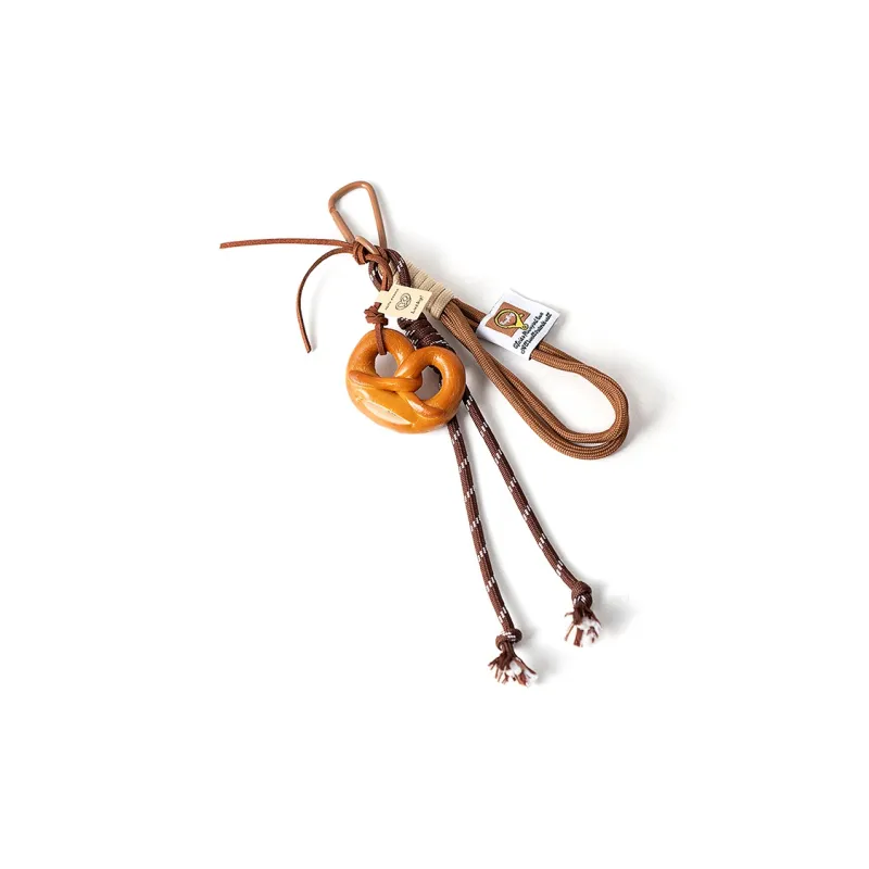 Vigno Polyester Charm Medium Size Unisex Brown-16