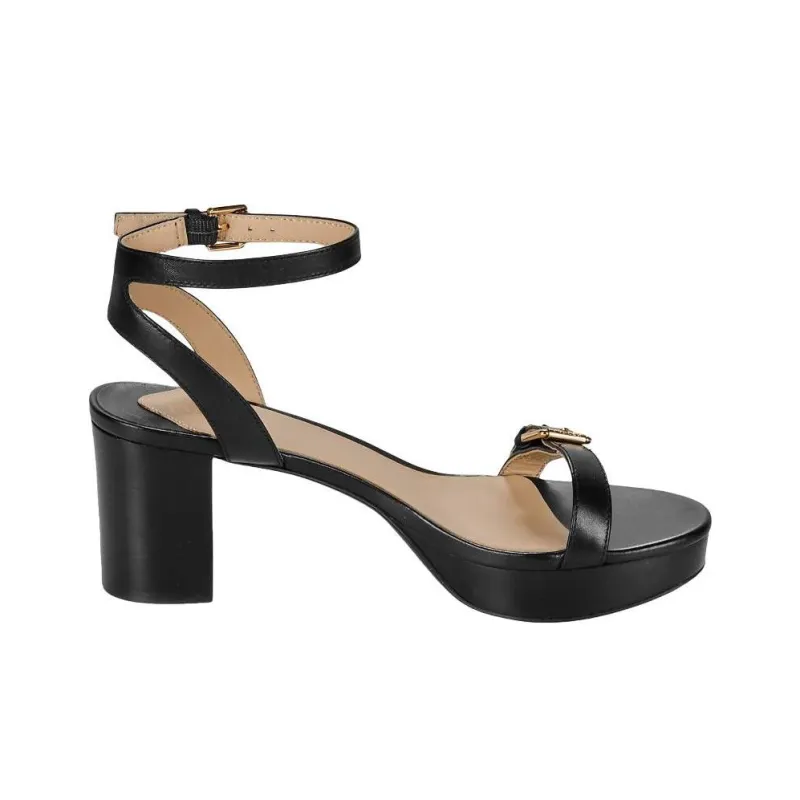 LAUREN RALPH LAUREN Melissah One Strap Sandals 5cm Women's Black-1