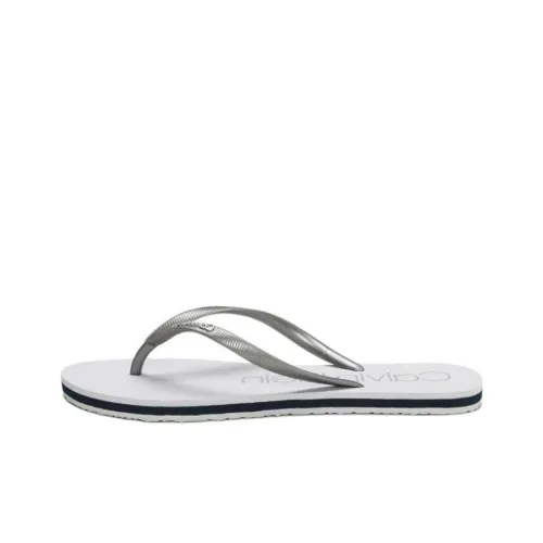 CALVIN KLEIN Flip Flops Women's White