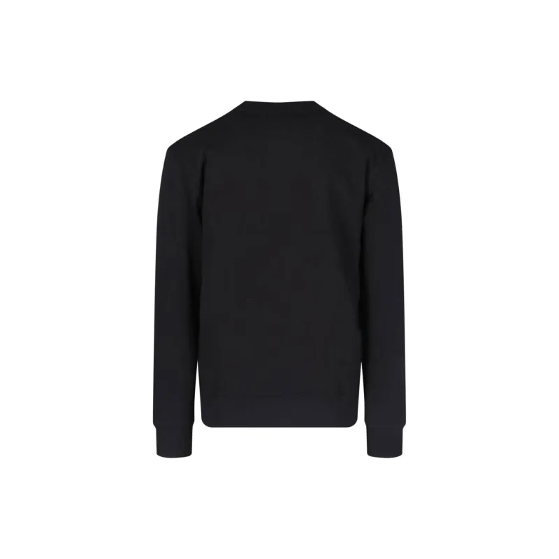 VERSACE Jeans Couture Logo print Crew Neck Sweatshirt-1