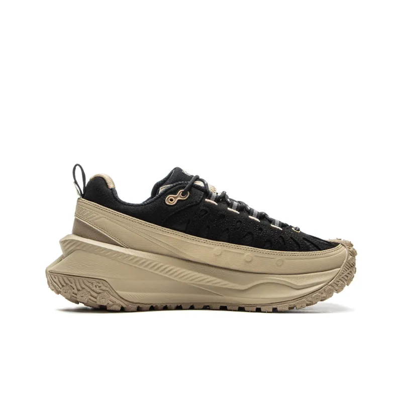 MEDM x LiNing Travel Hero CRC Wear-Resistant Slip-Resistant Cushioning Low-Top Casual Shoes Unisex Black Brown-1