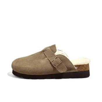 A Poinsettia Princess Wrap toe Slippers Women's