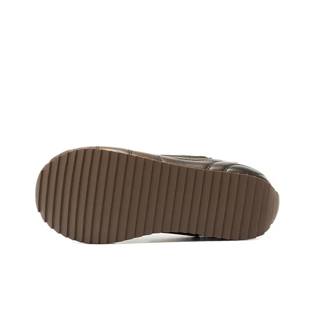 OLD ORDER OGOAL Collection Slip Resistant Height Increasing Low Top Casual Shoes Unisex Brown-4