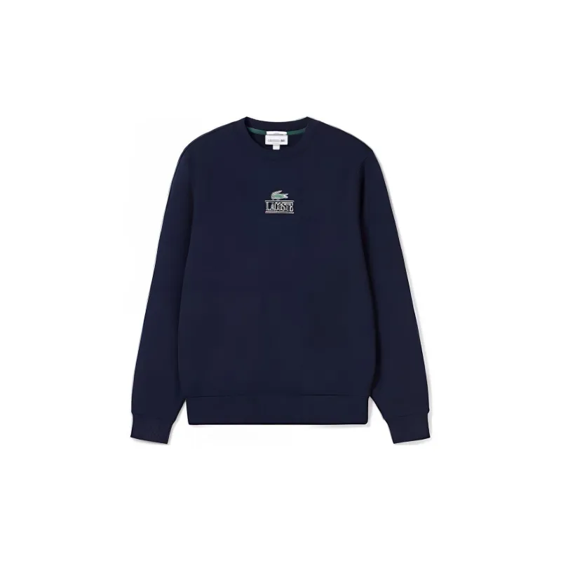 LACOSTE Signature Logo print Jumper-4